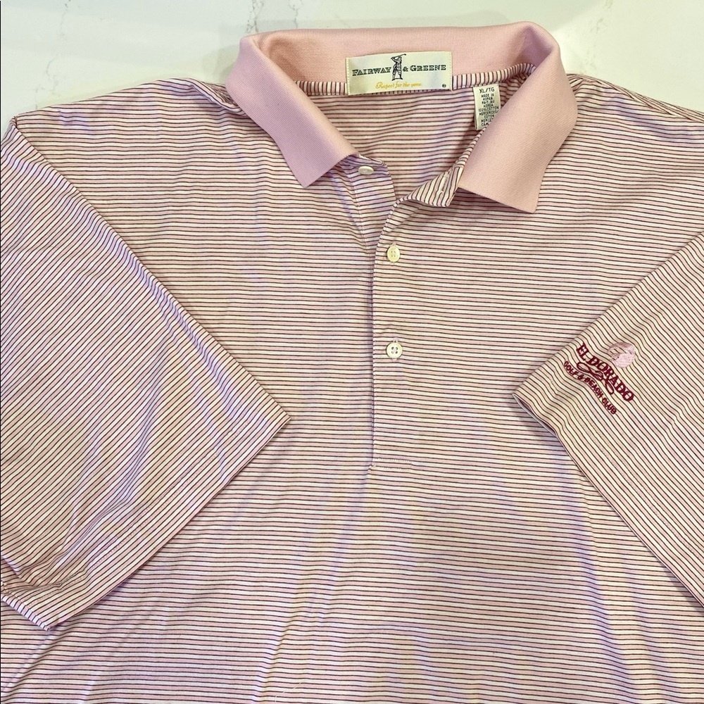 Fairway & Greene men’s polo golf shirt
